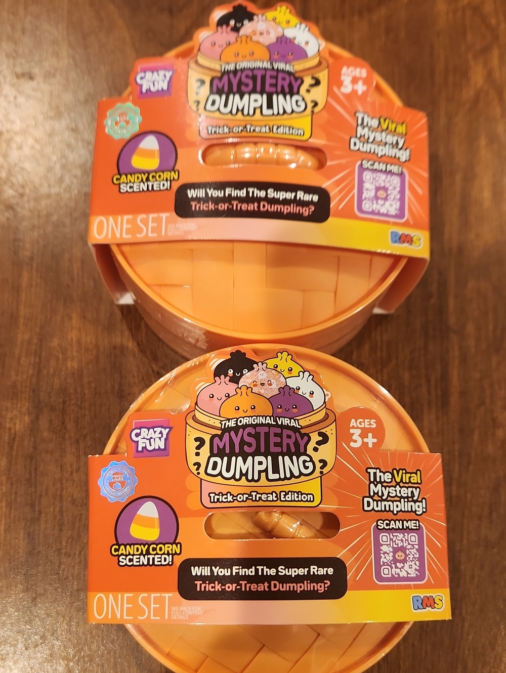 RMS Crazy Fun Dumpling Trick-or-Treat Edition New Sealed Lot Of 2